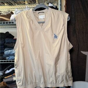 Cutter & Buck Beige Sleeveless Pullover